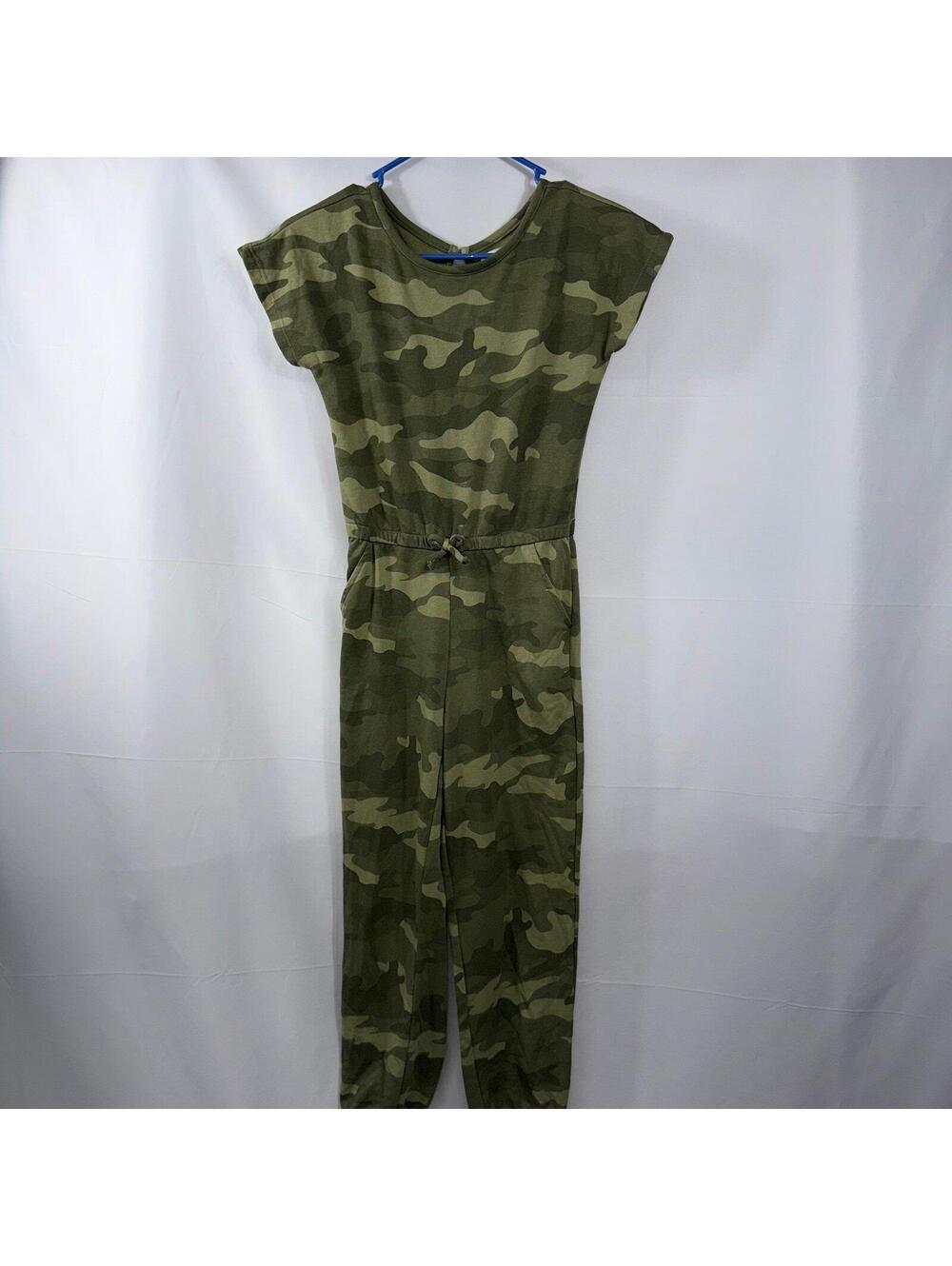 Old Navy Girls Camo Jumpsuit Size 10-12